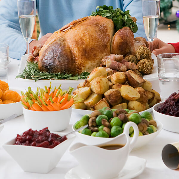 Christmas dinner - homegrown