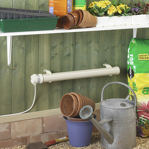 Tubular greenhouse heaters