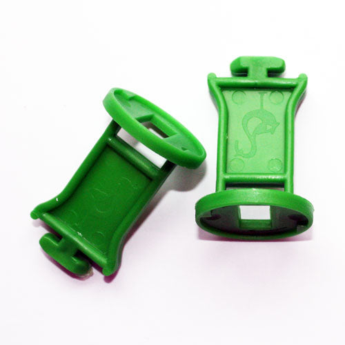 Two green allispacers