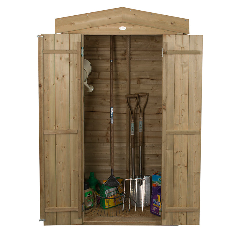 Forest Apex Tall Garden Store Pressure Treated