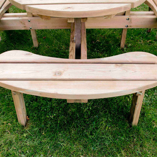 Forest Garden Circular Picnic Table