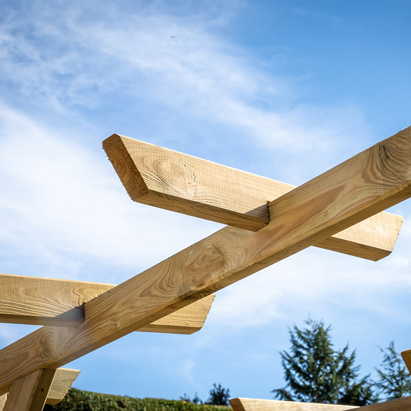 Forest Garden Hanbury Flat Top Garden Arch