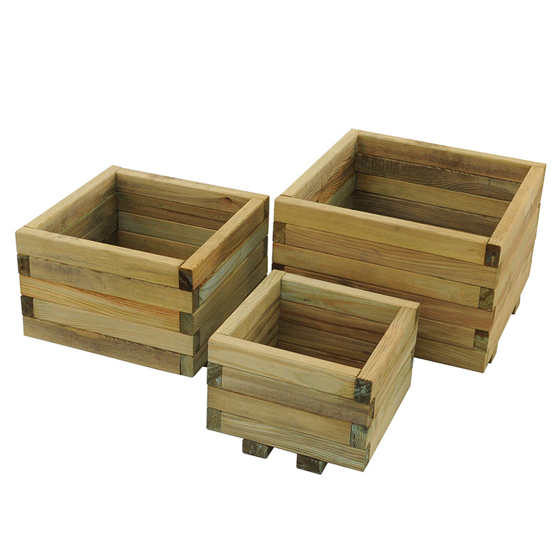 Kendal Square Planter Set