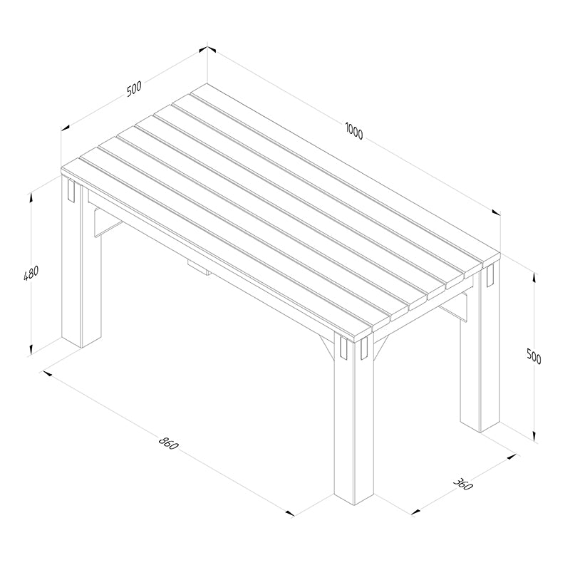 Forest Garden Outdoor Modular Seating V2