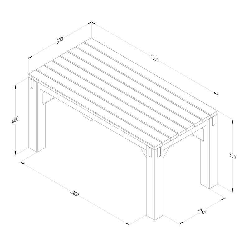 Forest Garden Outdoor Modular Seating V5