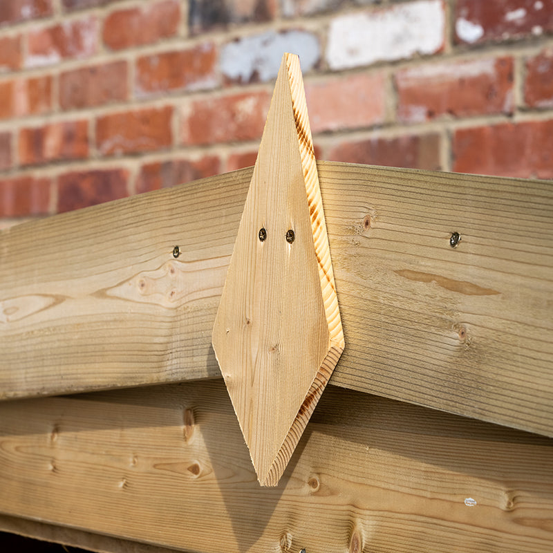 Forest Garden Overlap Apex Log Store