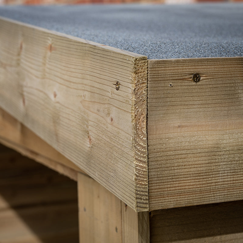 Forest Garden Overlap Apex Log Store