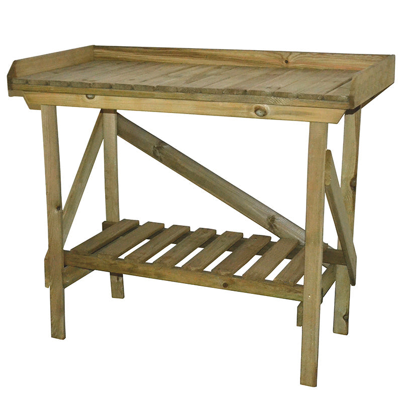 Wooden Potting Bench