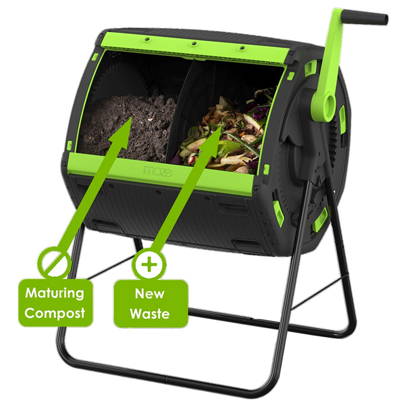 Maze 180 litre Compost Tumbler
