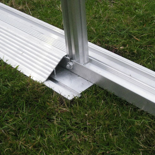 bottom of greenhouse frame