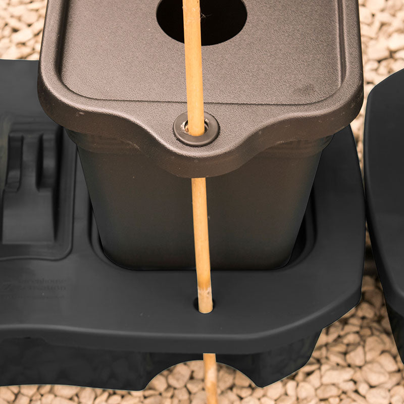 Pot Cap And Cane Support Kit (for Quadgrow)