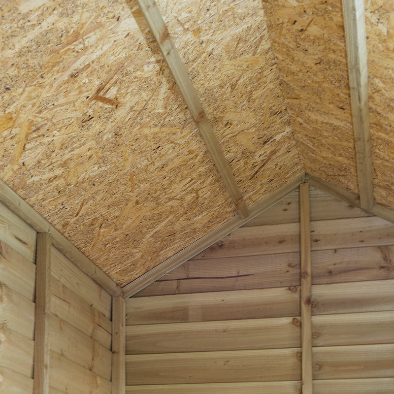 Rowlinson 6' x 4' Overlap Pressure Treated Shed