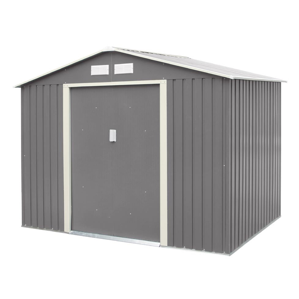 Trentvale Metal Apex Shed 8ft x 6ft