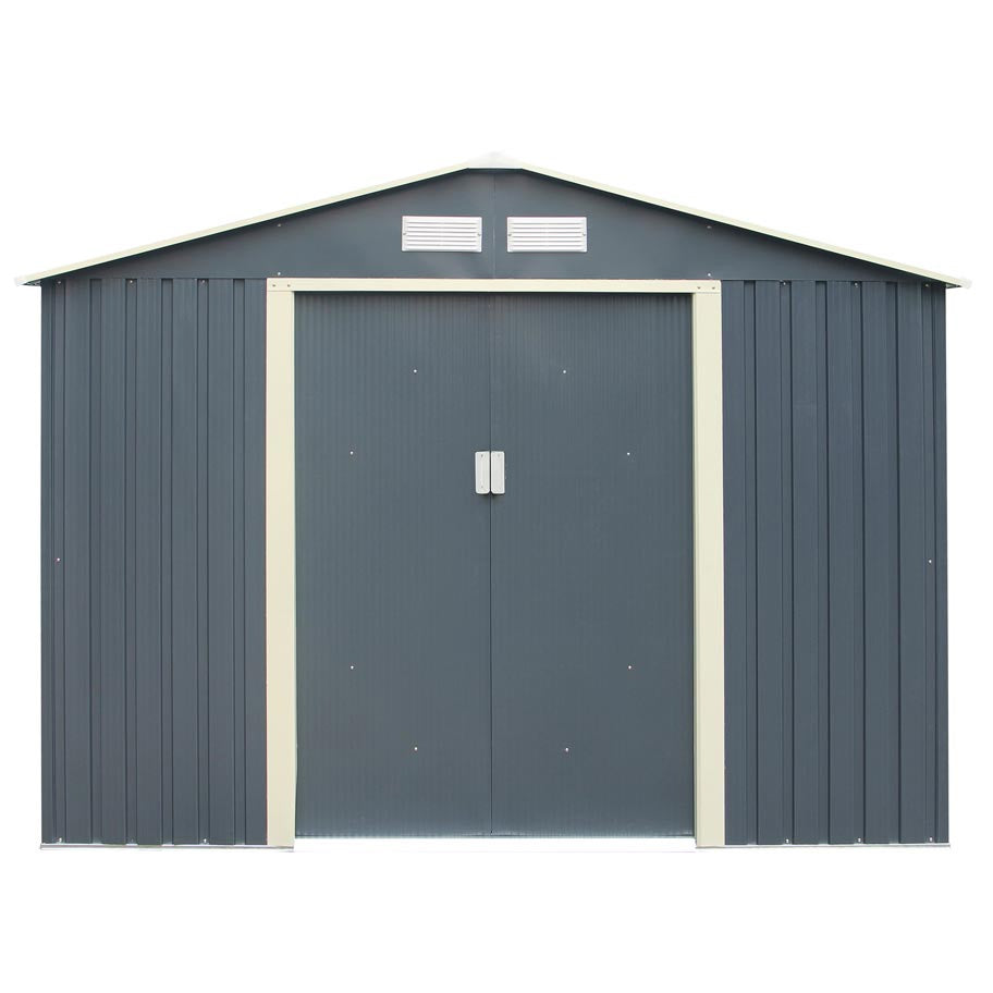 Trentvale Metal Apex Shed 8ft x 6ft