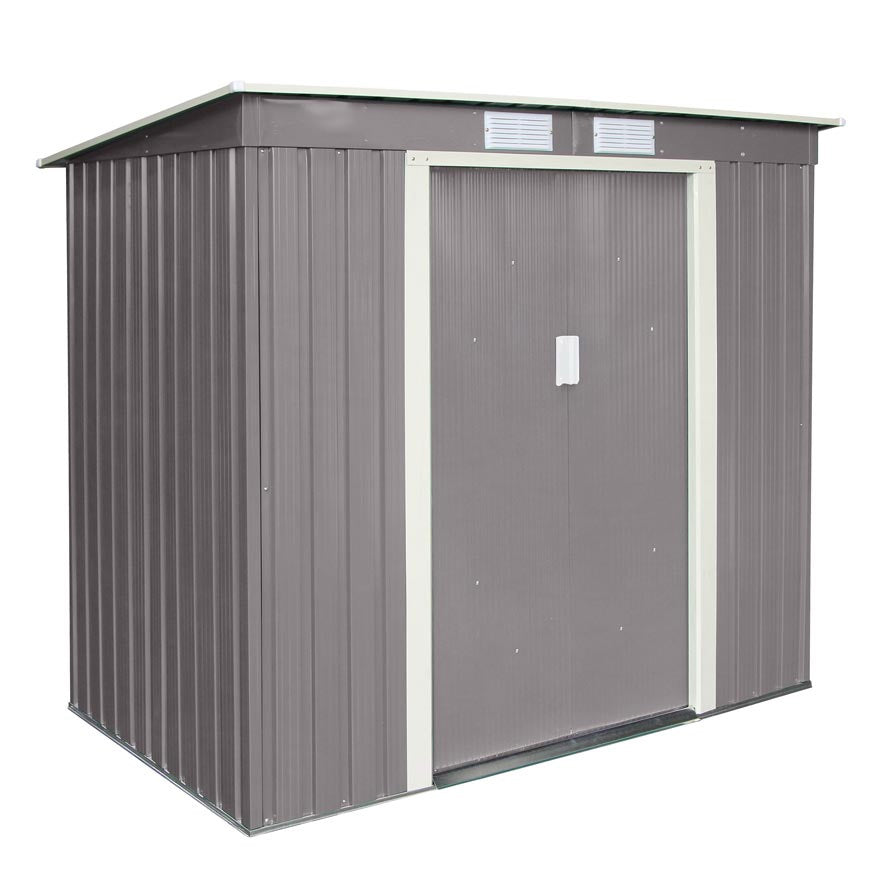 Trentvale Metal Pent Shed 6ft x 4ft
