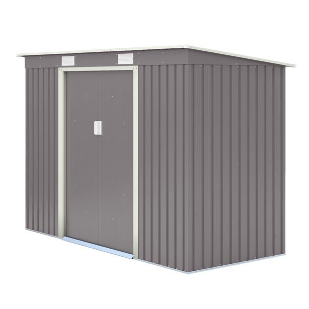 Trentvale Metal Pent Shed 6ft x 4ft