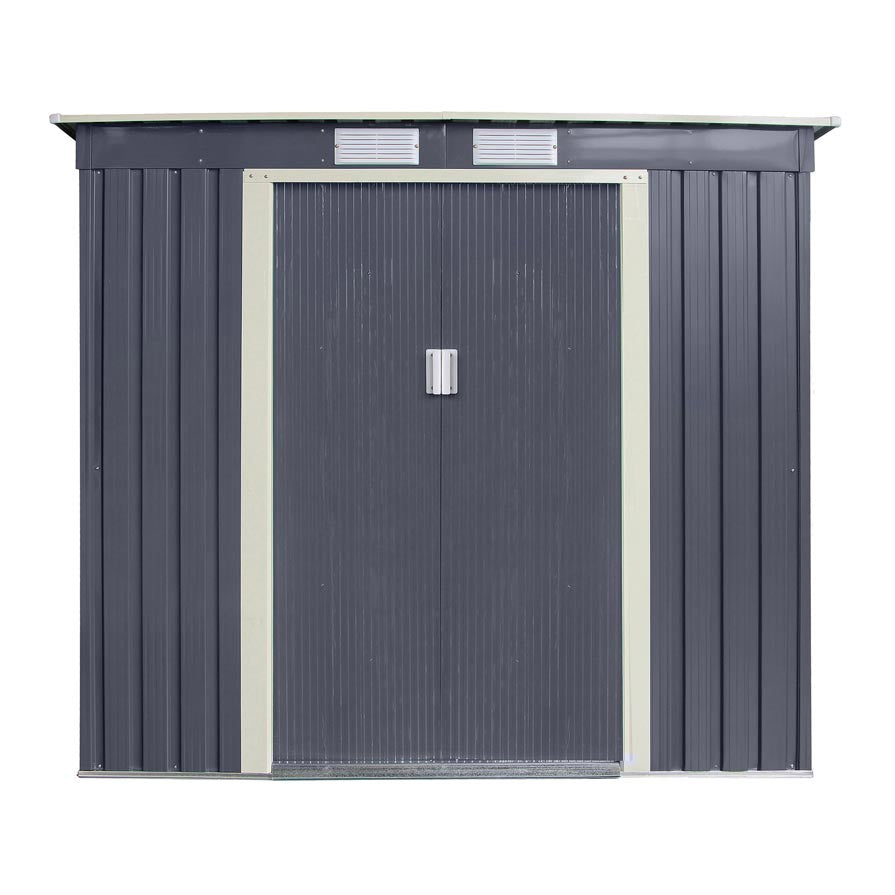 Trentvale Metal Pent Shed 6ft x 4ft