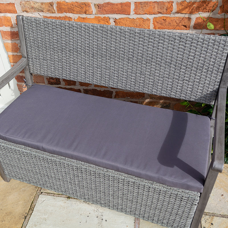 Rowlinson Alderley Rattan Storage Bench