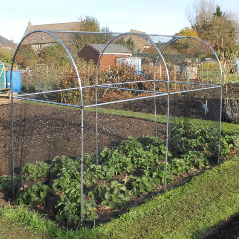 Large High-Top Aluminium Domed Fruit & Vegetable Cage