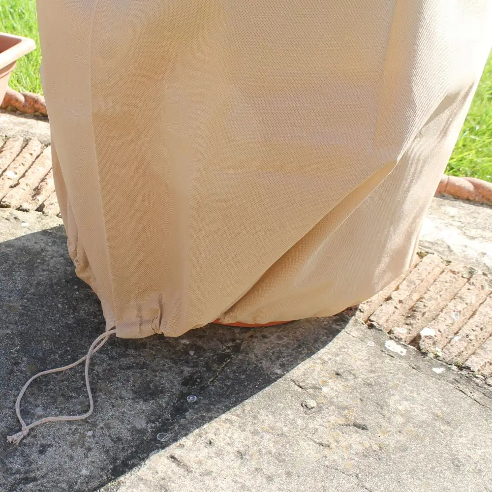 fleece bag draw string