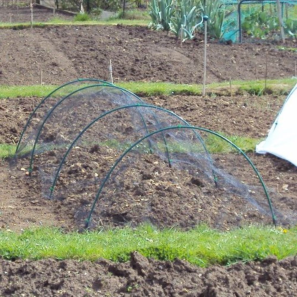 garden hoops and netting