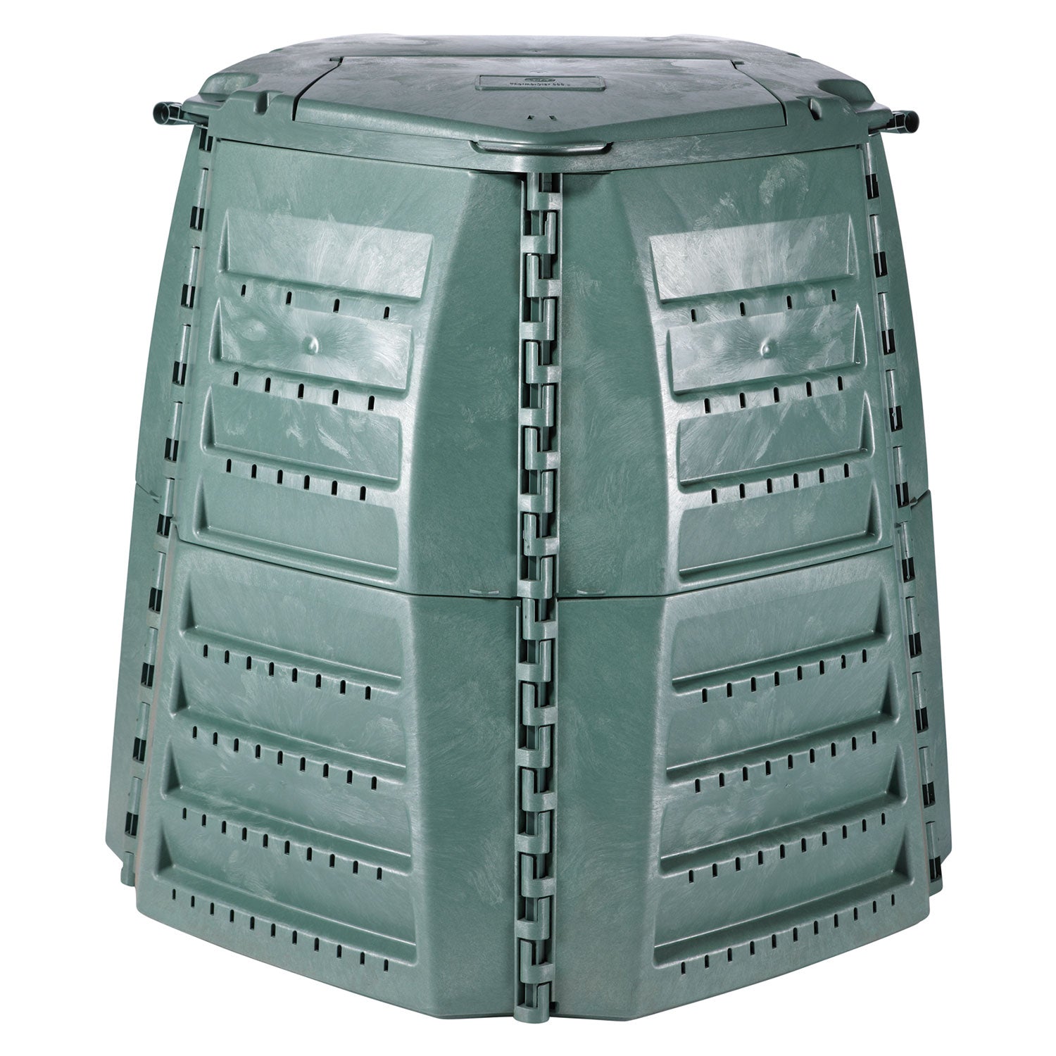 A Large green thermo star composter