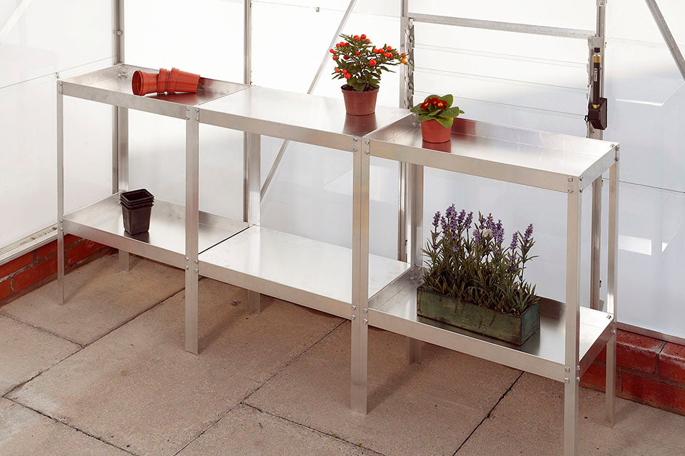 Greenhouse Staging Silver