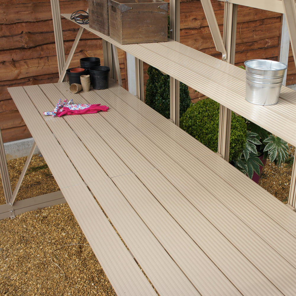 greenhouse staging shelves