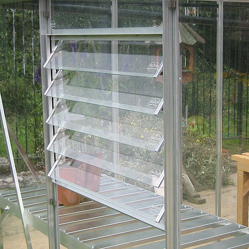 greenhouse vents open