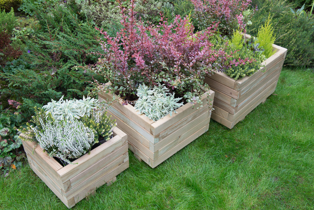 Kendal Square Planter Set