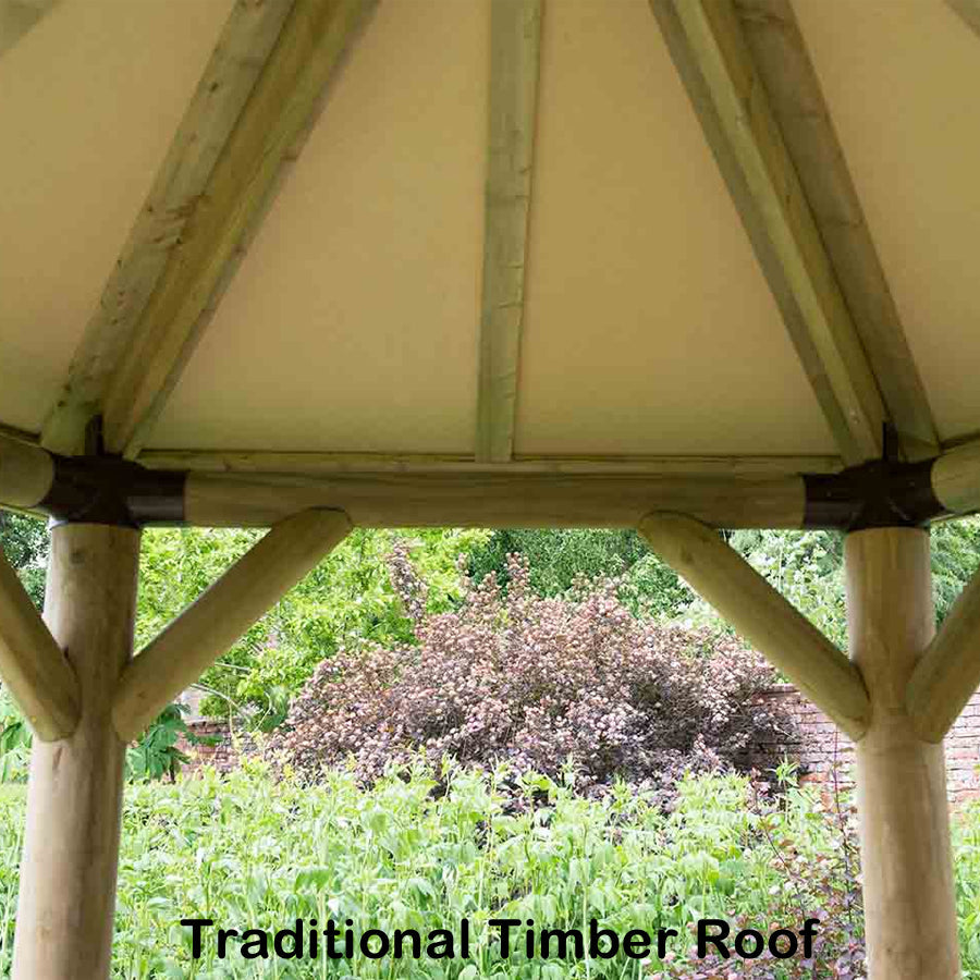 Forest 5.1m Premium Oval Gazebo