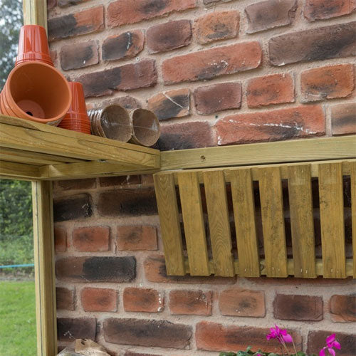 Forest Garden Victorian Tall Wall Greenhouse