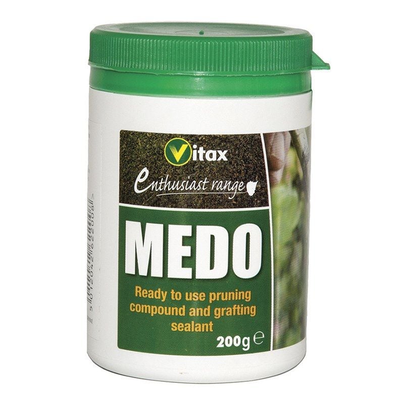 pot of medo for pruning and grafting