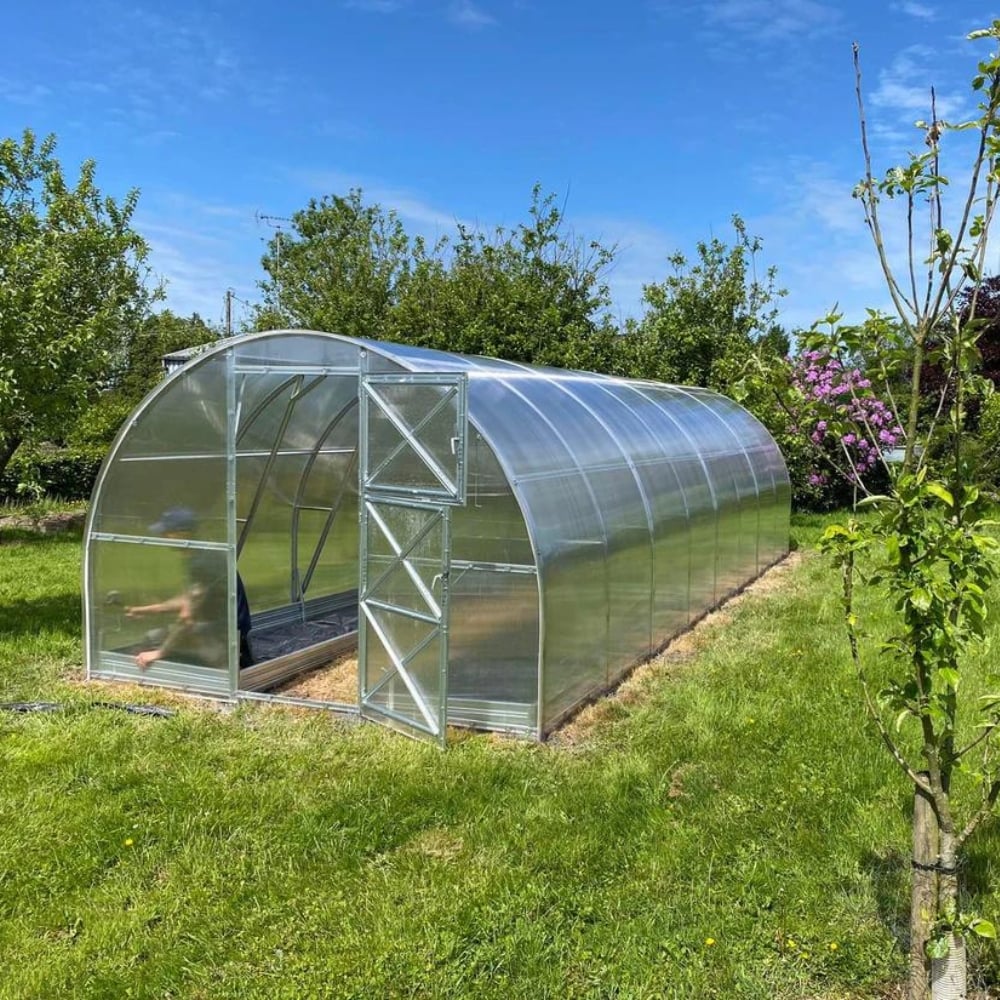 Polytunnel Greenhouse Polycarbonate ( 6mm thick wall)