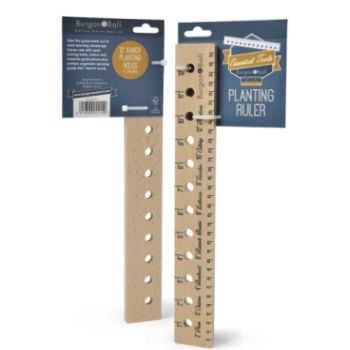 Wooden Seed & Planting Ruler – FSC Beech Wood