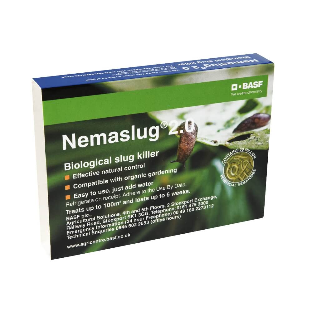 Slug Nematodes – Nemaslug for 40 sq.m or 100 sq.m