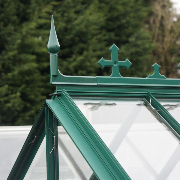 spike on top of greenhouse design