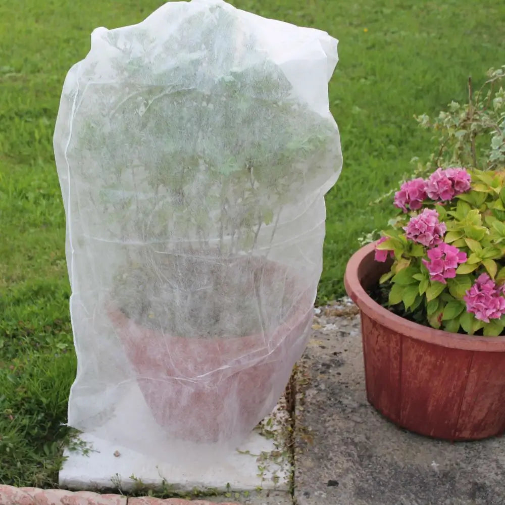 plant pot frost protection Tube Fleece For Winter Plant Frost Protection