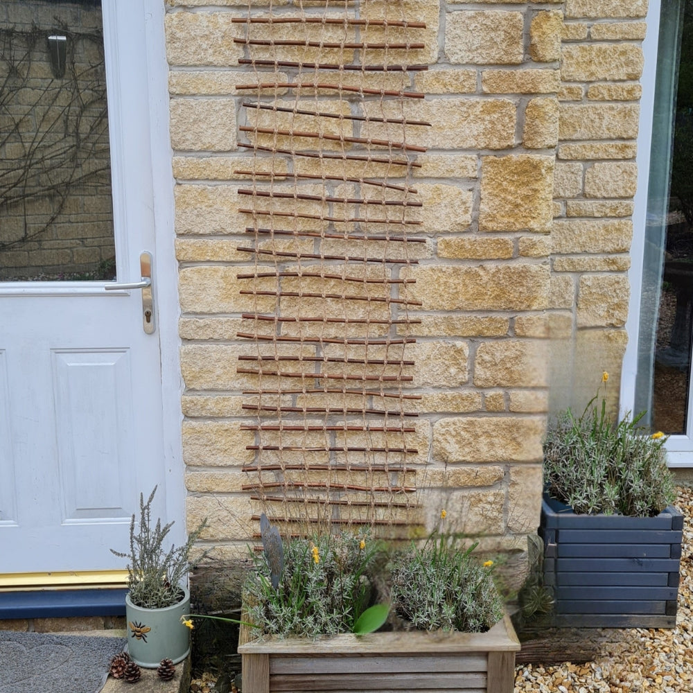 natural jute trellis roll for garden