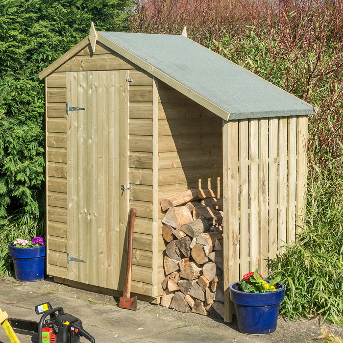 Oxford Shed 4x3 With Lean To