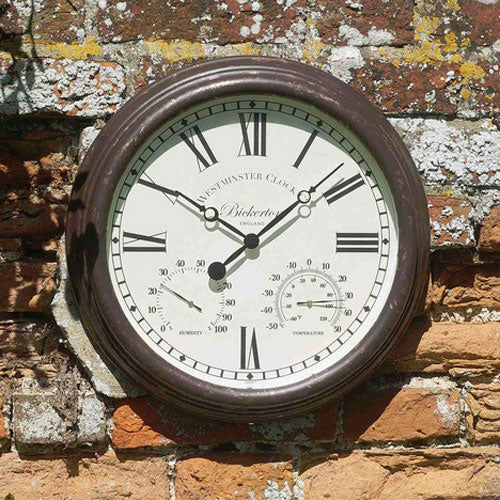 Bickerton Wall Clock and Thermometer Plus Hygrometer
