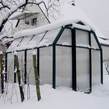 Greenhouse in snow - Heating Greenhouse