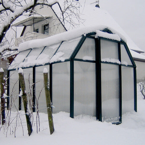 Greenhouse in snow - Heating Greenhouse