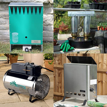 Greenhouse heating selection