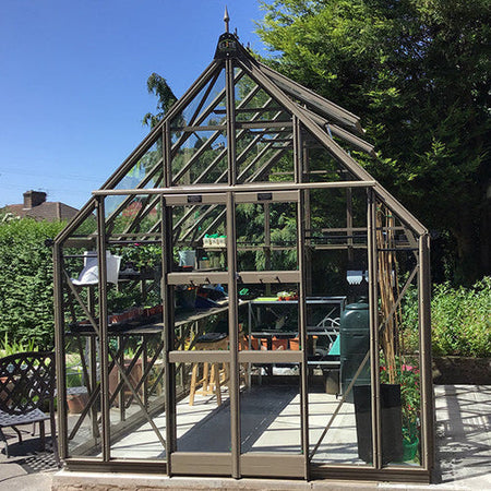 Greenhouse in Garden showing position