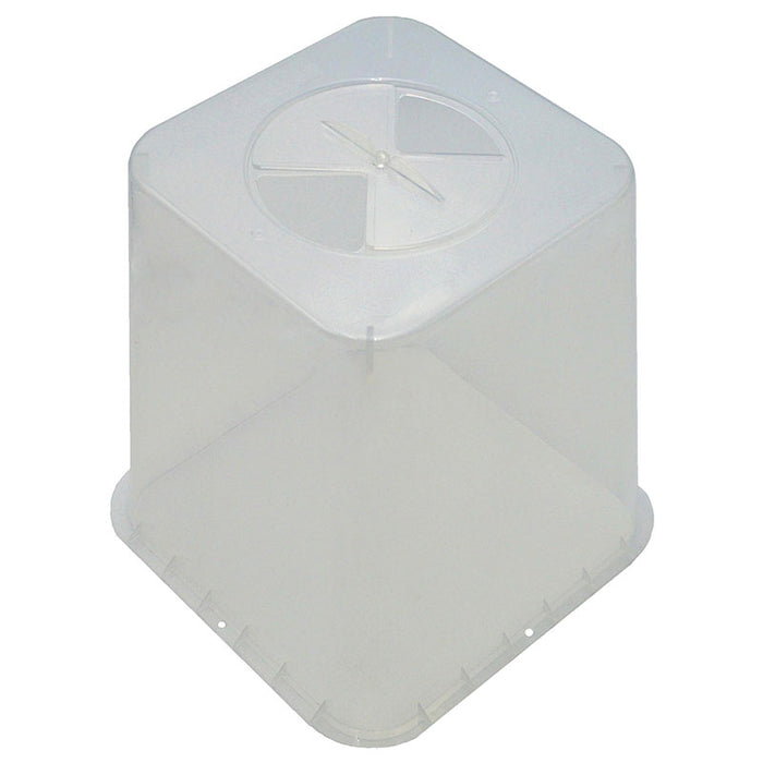Quadgrow Clear Lid for 11ltr Pots pack of 4