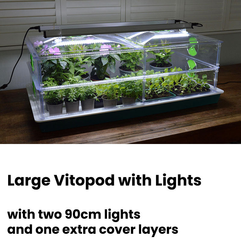 Large Vitopod propagator with lights and one extra layer