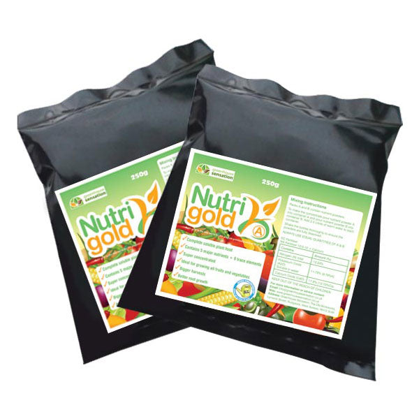 Nutrigrow plant feed packets 