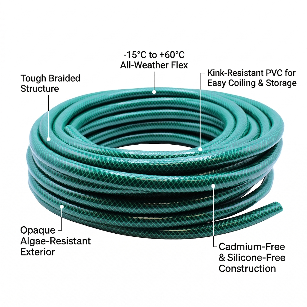 Green garden hose benefits 