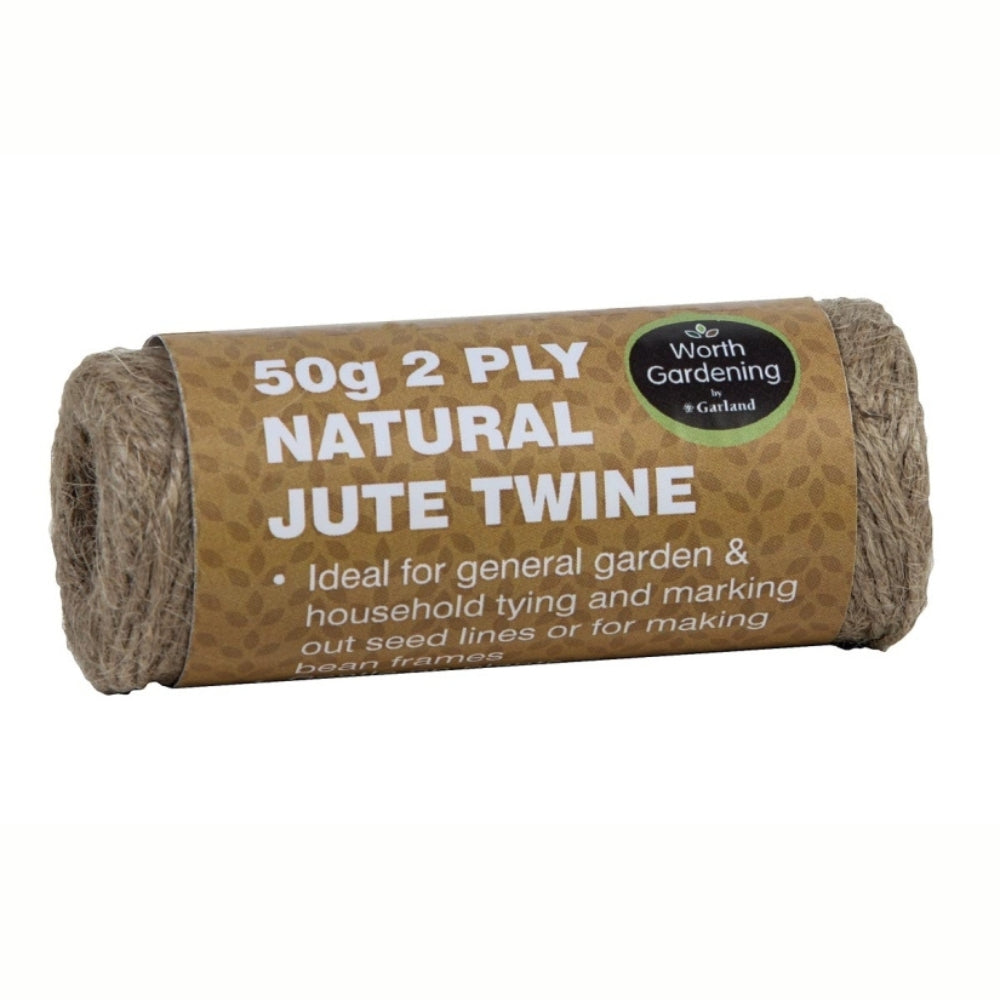 Roll of natural jute twine 